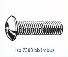 Civatalar   İSO 7380 BB İMBUS