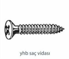 Vidalar   YHB SAÇ VİDASI