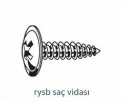 Vidalar   RYSB SAÇ VİDASI