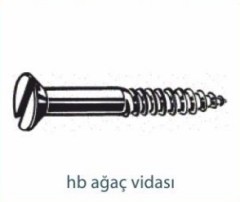 Vidalar   HB AĞAÇ VİDASI