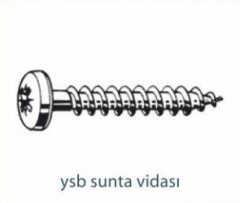 Vidalar   YSB SUNTA VİDASI