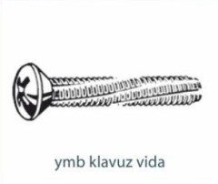 Vidalar   YMB KLAVUZ VİDA
