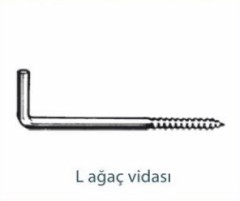 Vidalar   L AĞAÇ VİDASI