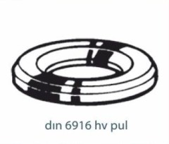 Pul ve Rondelalar   DIN 6916 HV PUL