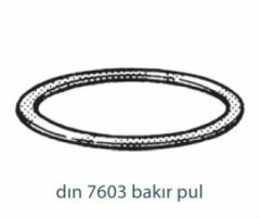 Pul ve Rondelalar   DIN 7063 BAKIR PUL