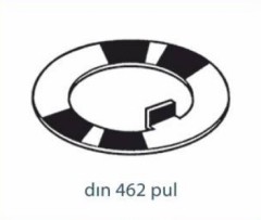 Perçin ve Pimler   DIN 462 PUL