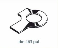 Perçin ve Pimler   DIN 463 PUL