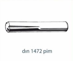 Perçin ve Pimler   DIN 1472 PİM