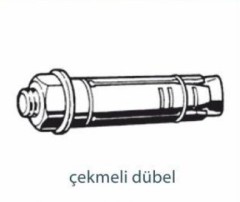 Dübeller   ÇEKMELİ DÜBEL