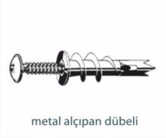 Dübeller   METAL ALÇIPAN DÜBELİ