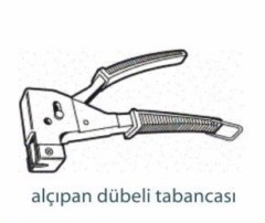 Dübeller   ALÇIPAN DÜBELİ TABANCASI