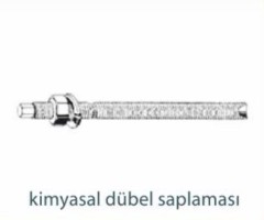 Gresörlük ve Tapalar   KİMYASAL DÜBEL SAPLAMASI