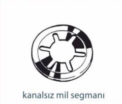 Segman ve Kamalar   KANALSIZ MİL SEGMANI