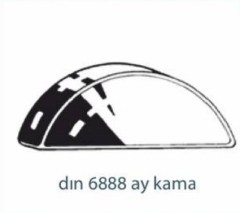 Segman ve Kamalar   DIN 6888 AY KAMA