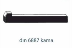 Segman ve Kamalar   DIN 6887 KAMA