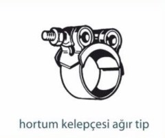 Kelepçeler ve Lastik Takozlar   HORTUM KELEPÇESİ AĞIR TİP