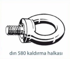 Gerdirme ve Askılar   DIN 580 KALDIRMA HALKASI