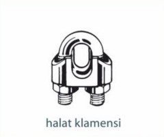 Gerdirme ve Askılar   HALAT KLAMENSİ