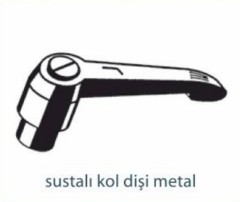 Bakalit Kollar   SUSTALI KOL DİŞİ METAL