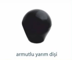 Bakalit Sıkmalar   ARMUT YARIM DİŞİ